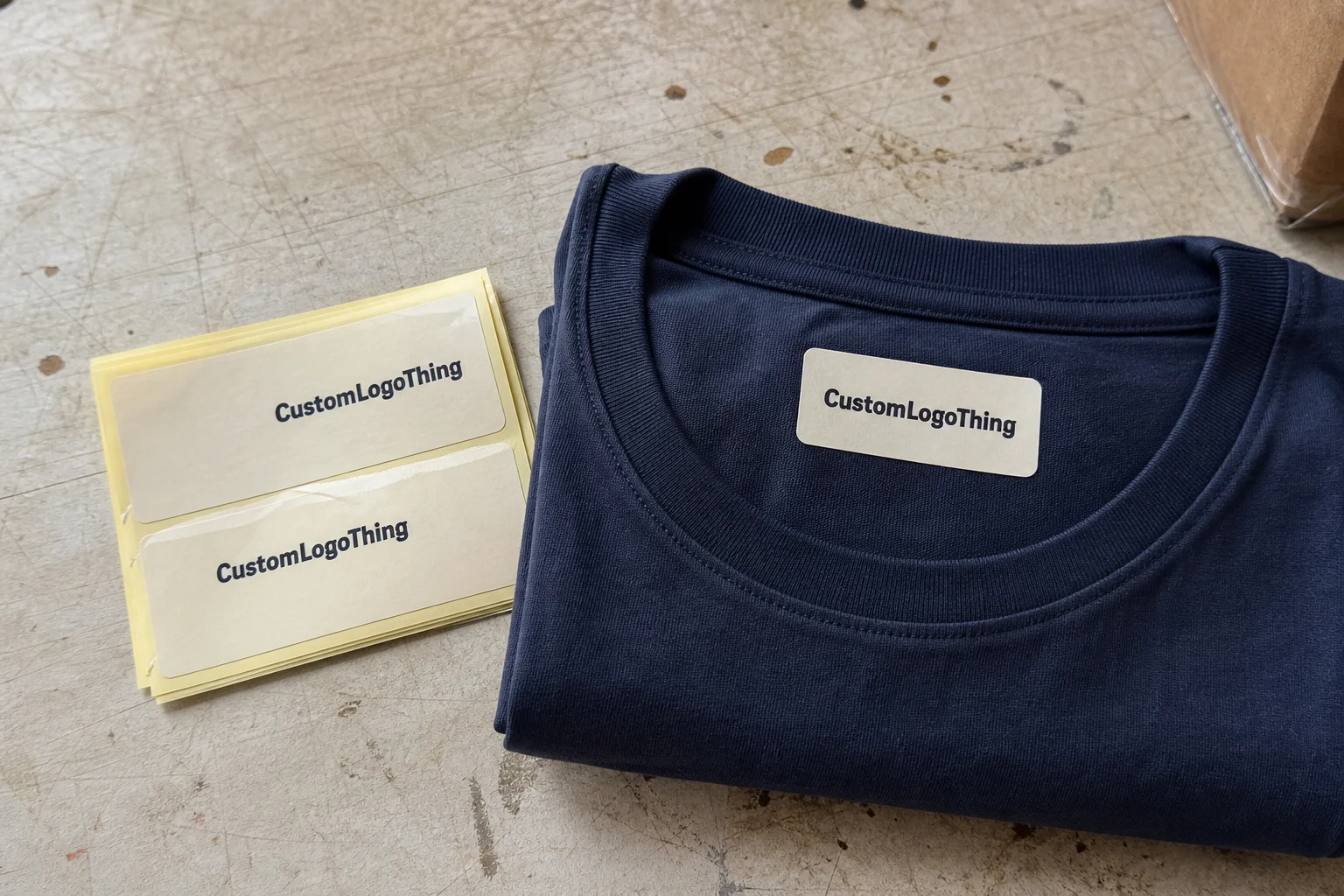 Custom Adhesive Labels for Clothing That Stick and Sell