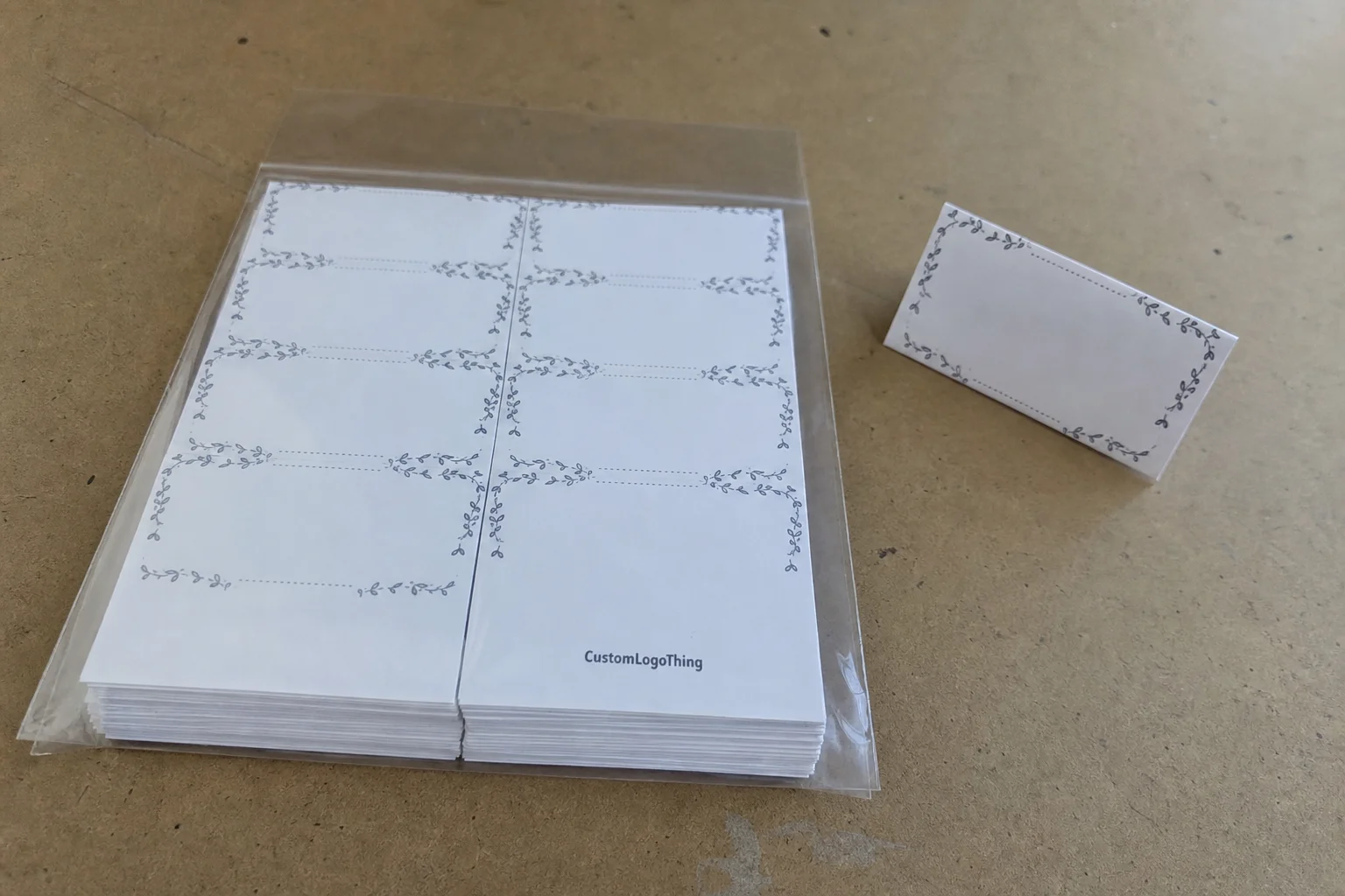 Custom Address Labels Staples for Apparel Brands to Order