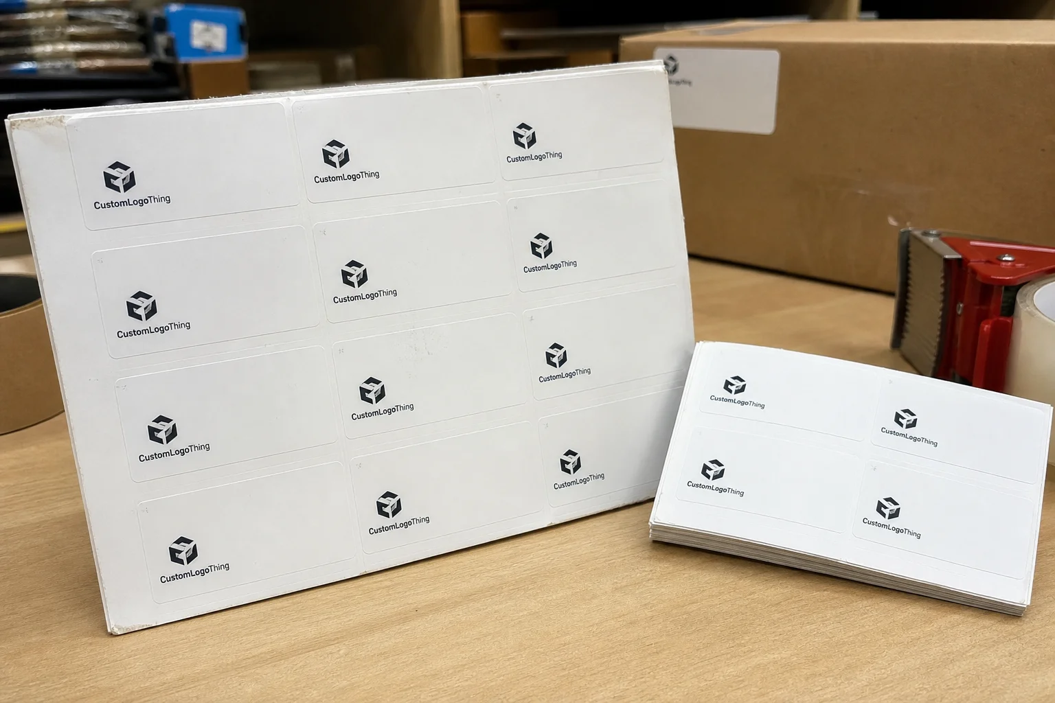 Printed Return Address Labels: Order for Apparel Mailers
