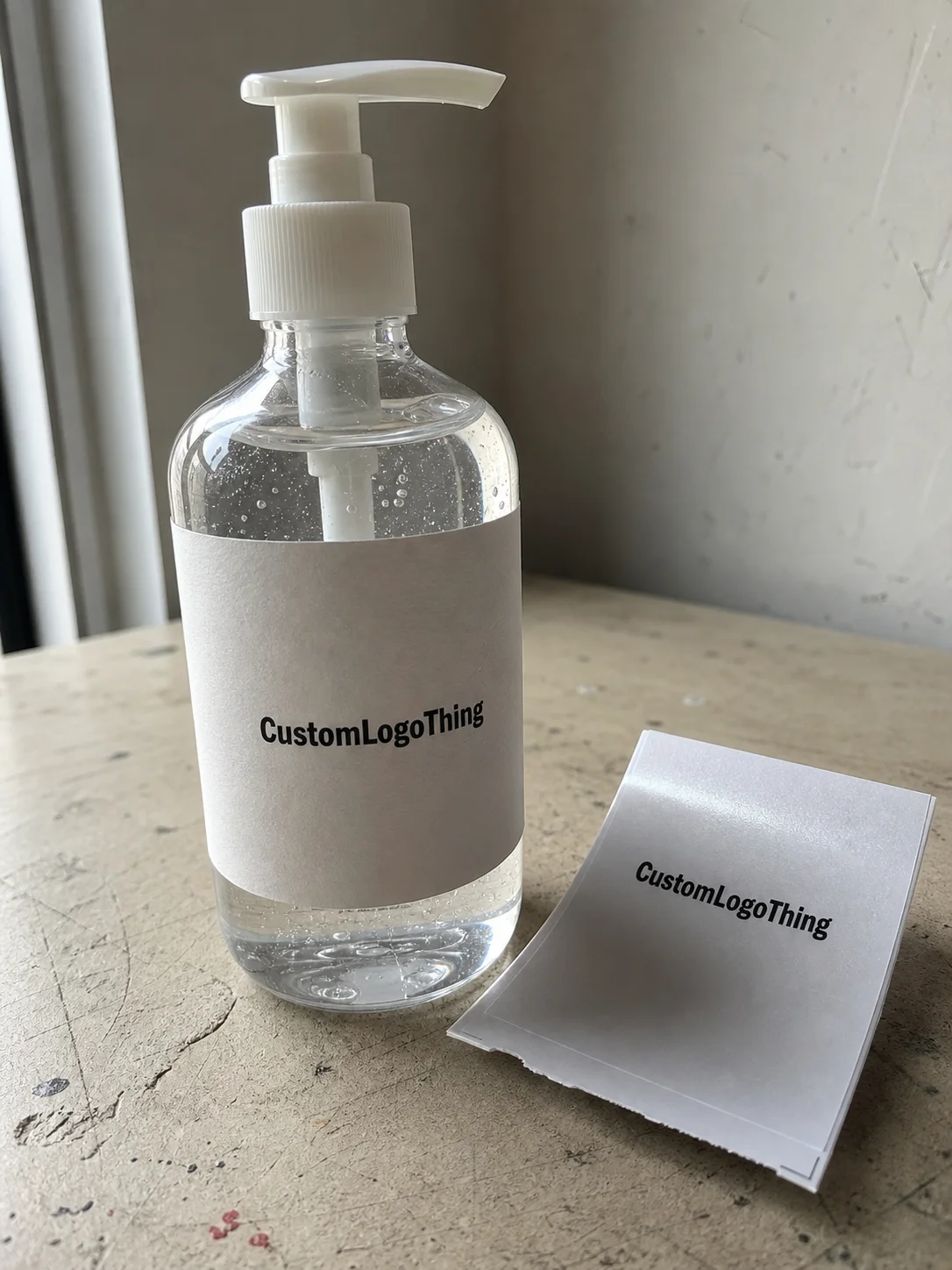 Order Hand Sanitizer Custom Labels for Retail Bottles