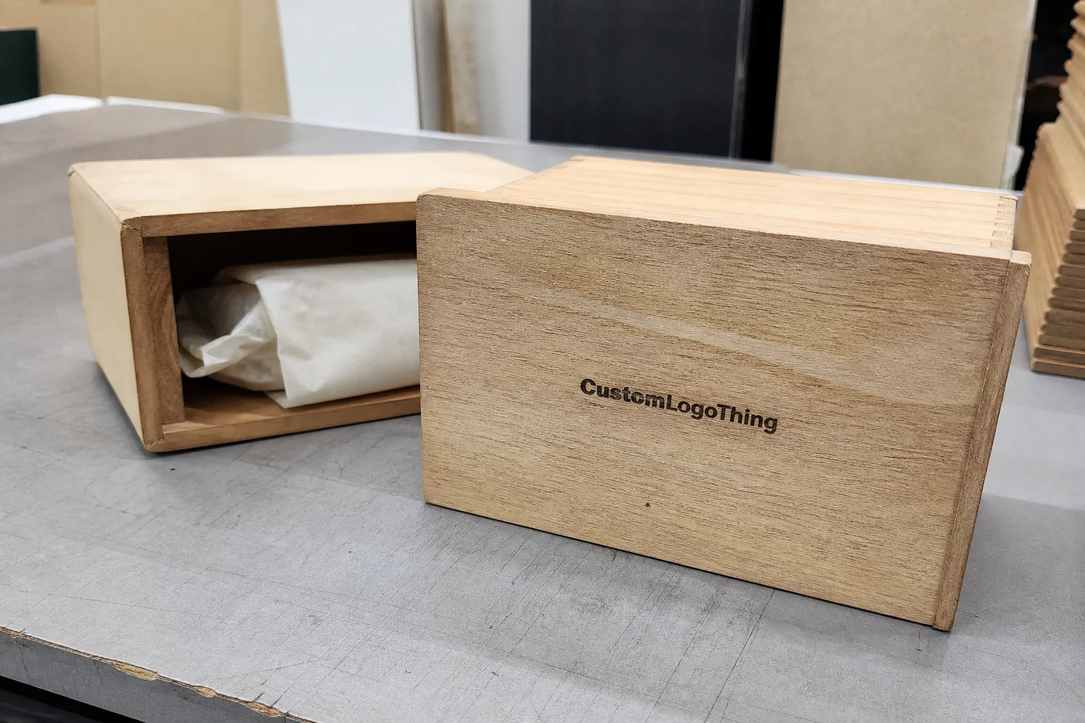 Custom Wood Box Design and Ordering for Buyers