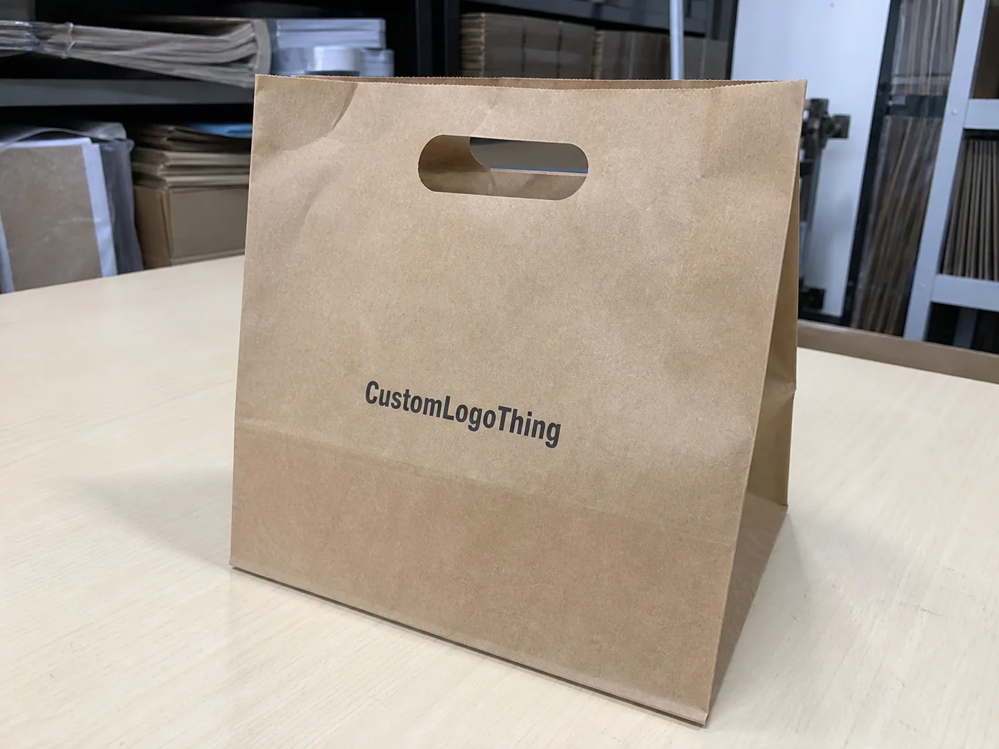 Printed Brown Bags: What Actually Matters First - CustomLogoThing packaging example