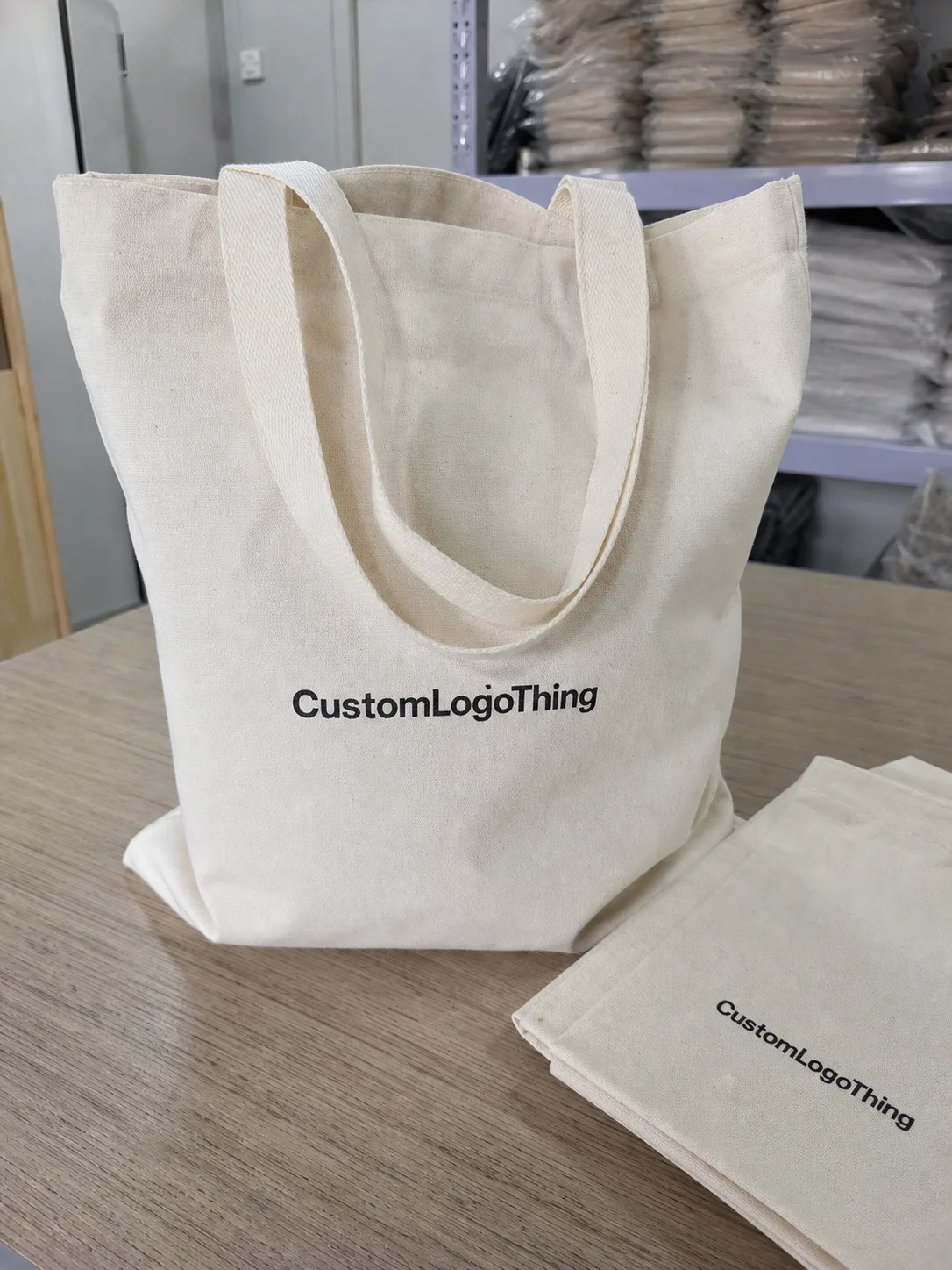 What You Are Actually Buying When You Order Tote Bags - CustomLogoThing packaging example