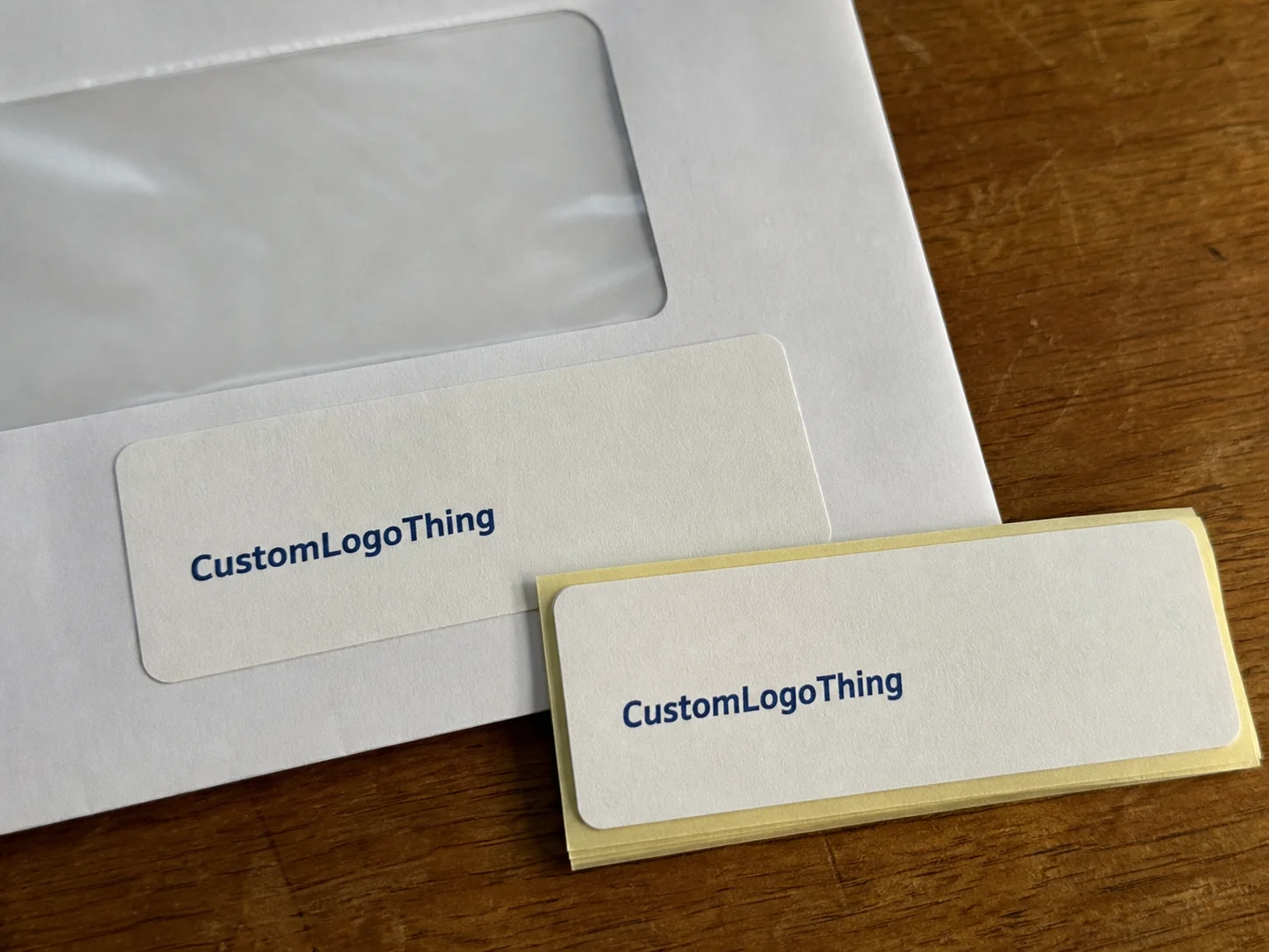 Why personalized mailing labels matter more than they look - CustomLogoThing packaging example