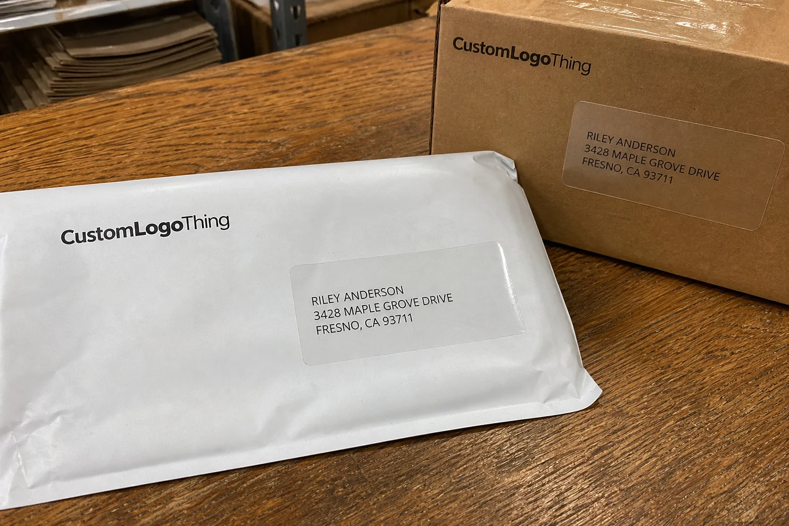 Buy Clear Address Labels Personalized for Shipping