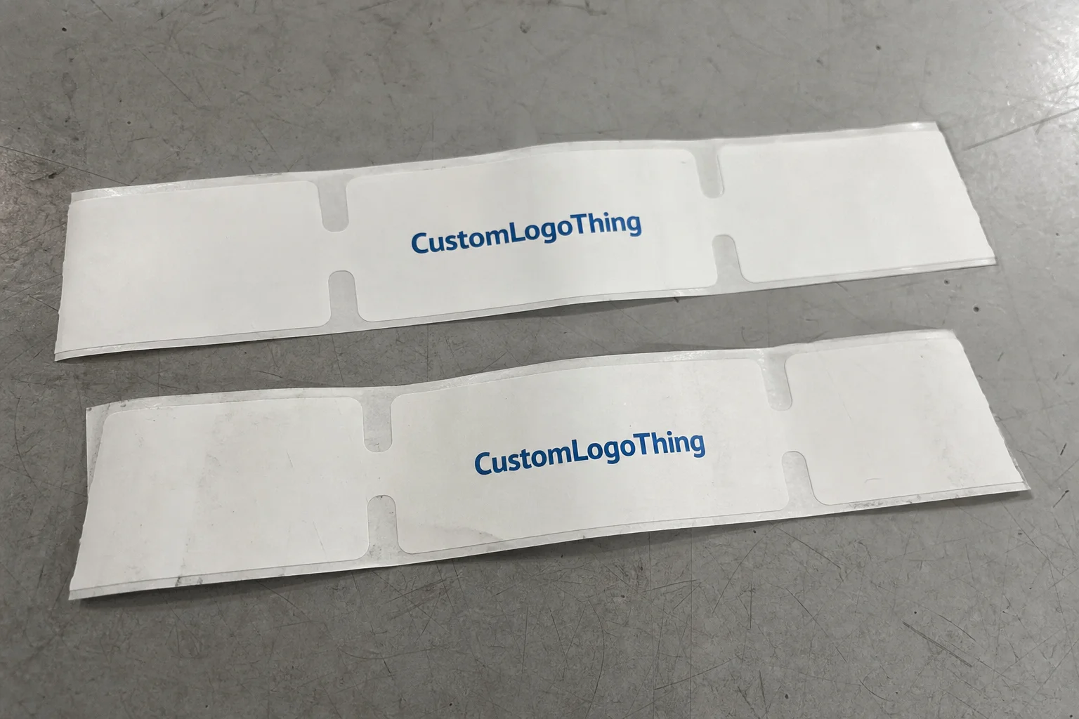 printed vinyl labels - CustomLogoThing product photo