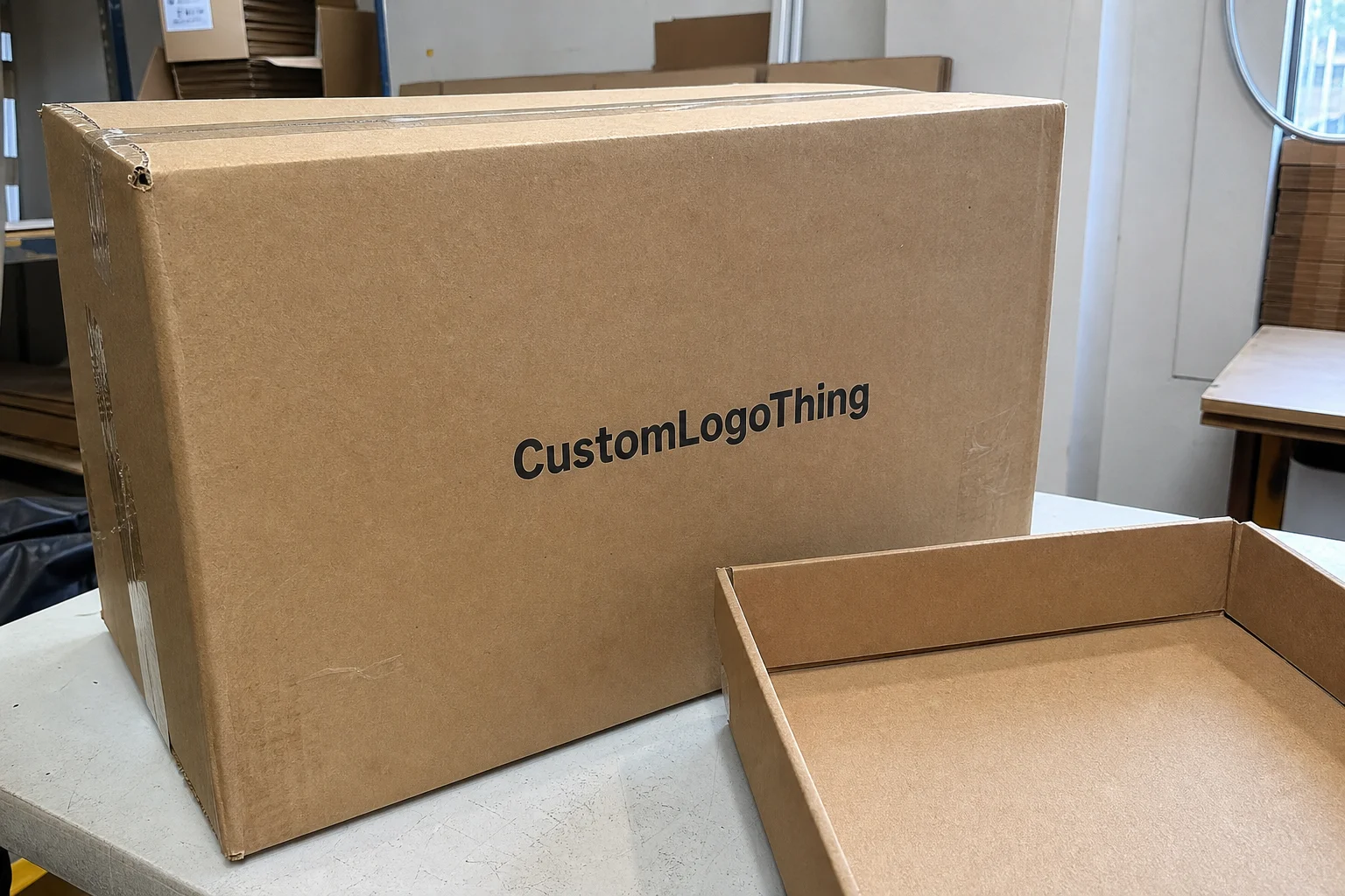 What large custom cardboard boxes actually solve in shipping - CustomLogoThing packaging example