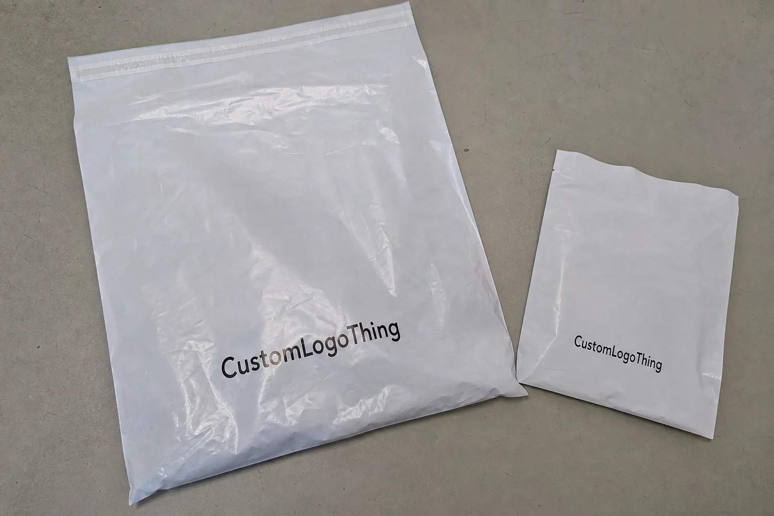 Tea Shop Poly Mailers Unit Cost: Request a Custom Quote