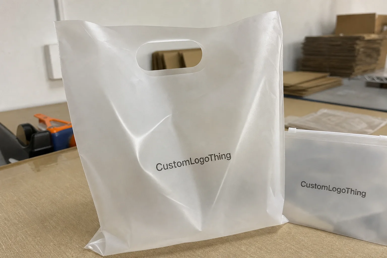 Spa Frosted Plastic Bags Supplier Quote for Custom Orders