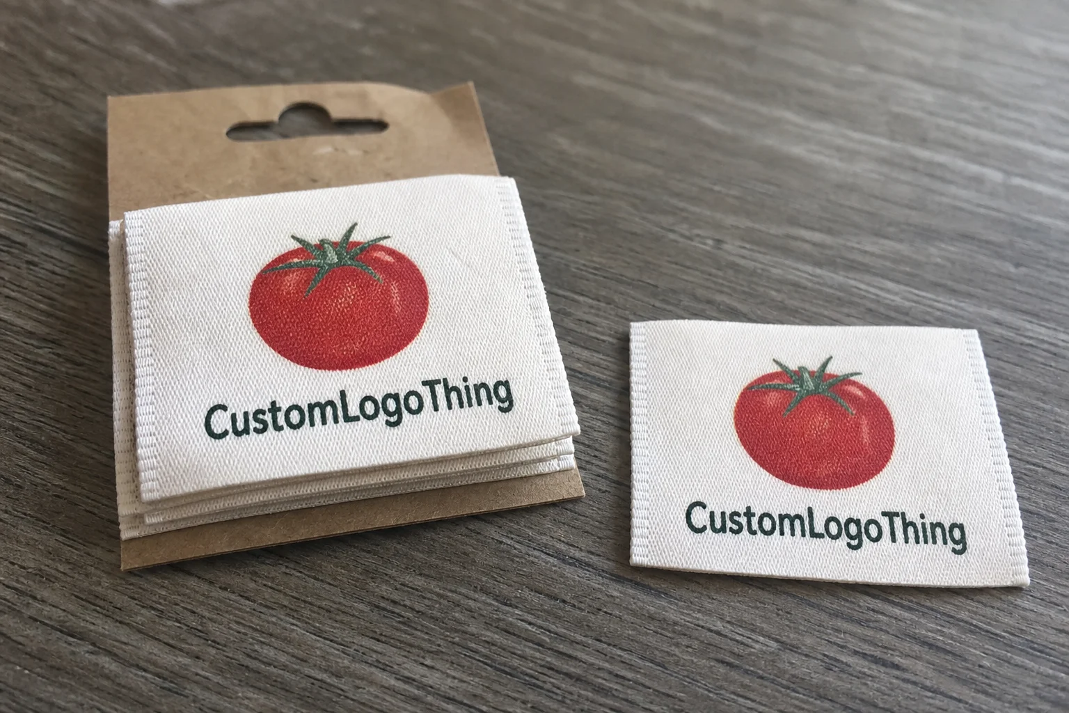 Why Food-Themed Apparel Labels Need Sample Approval - CustomLogoThing packaging example