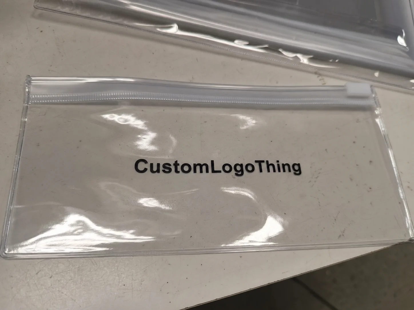 Get Printed Clear Zipper Bags Bulk Reorder Plan Quote