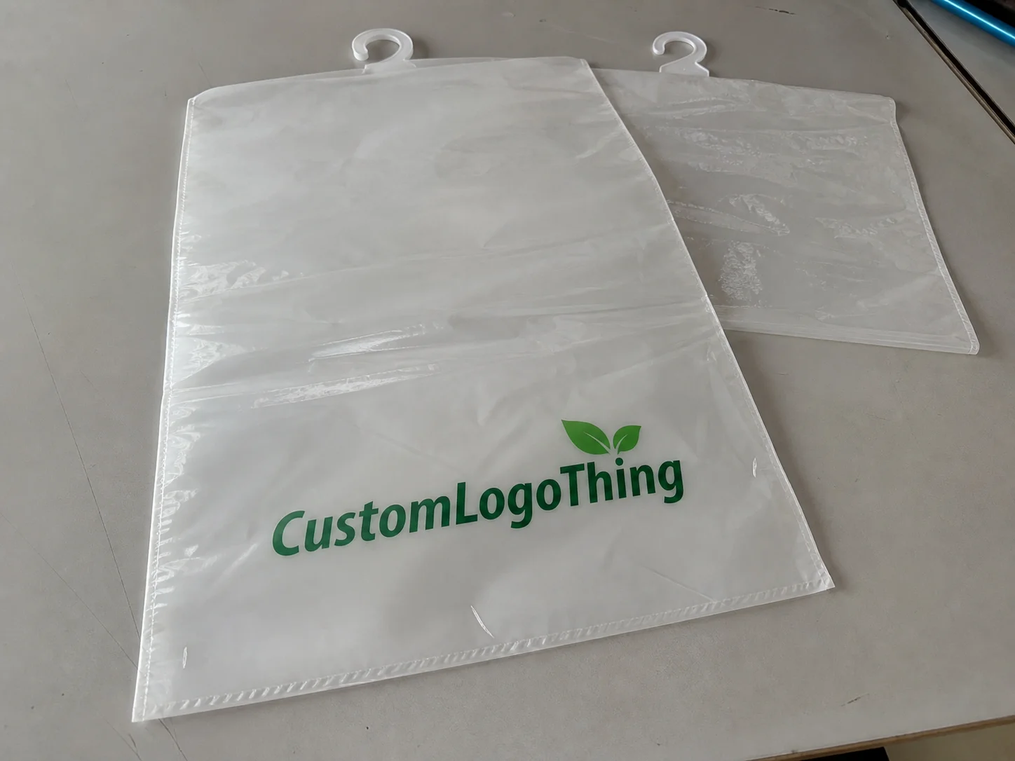 Custom Plastic Garment Bags Unit Cost for Tea Quote