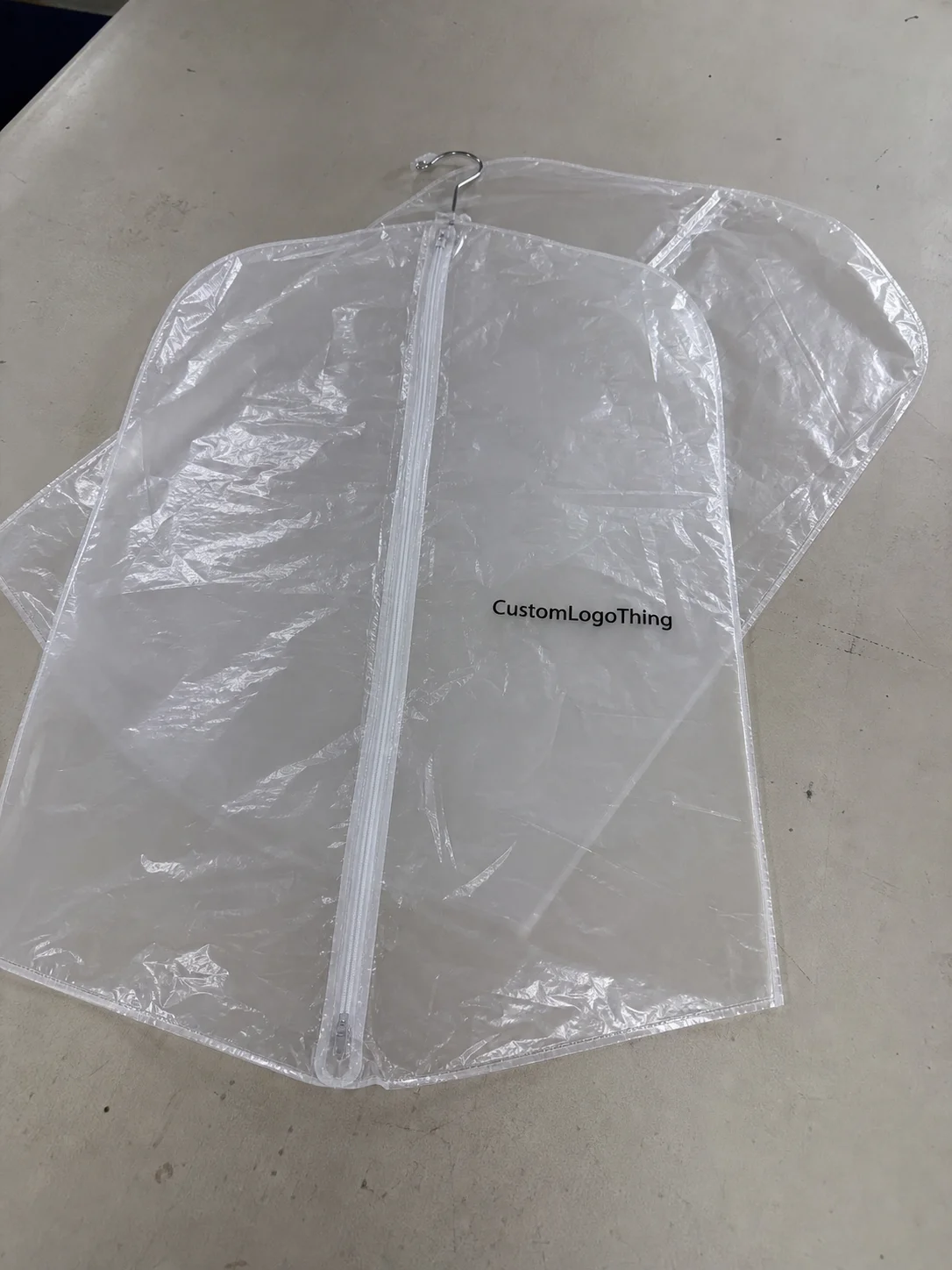 Printed Custom Plastic Garment Bags Quote for Tea Brands