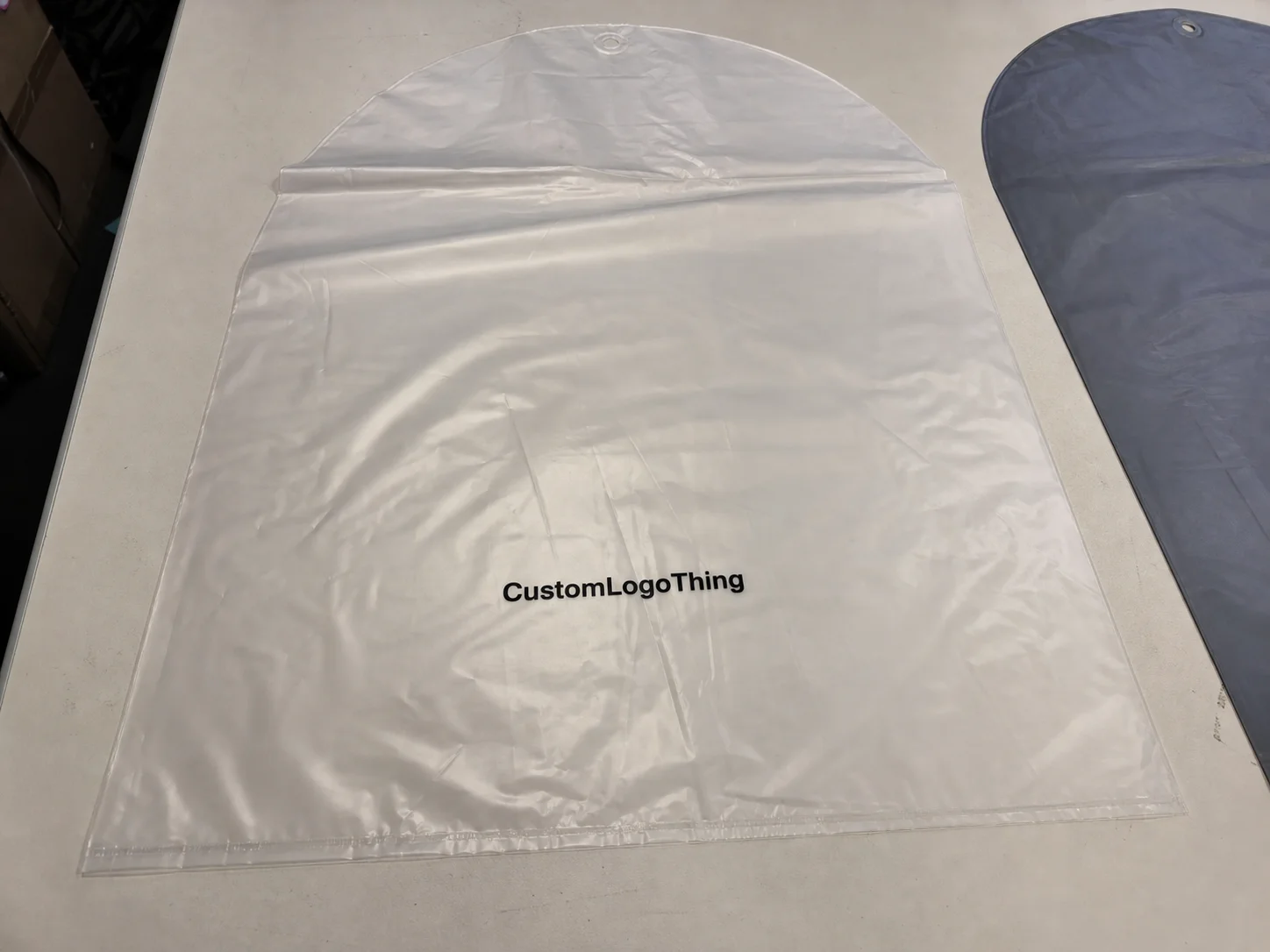 Custom Plastic Garment Bags Unit Cost for Fitness Orders