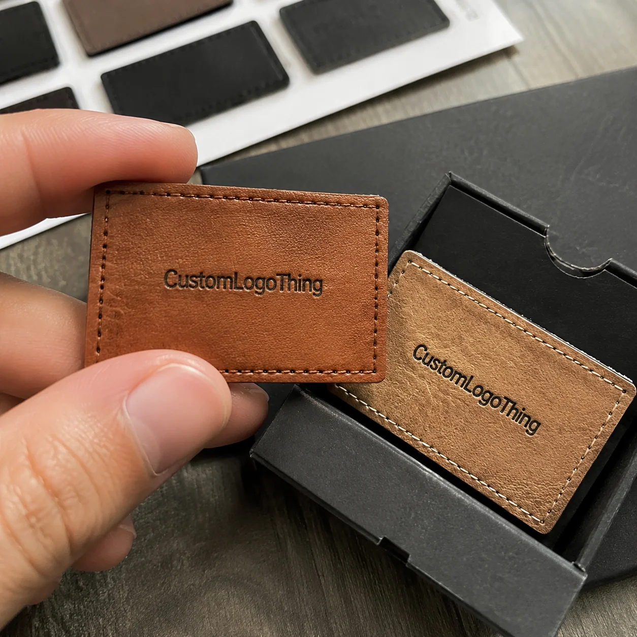 Order Personalized Leather Clothing Labels That Last