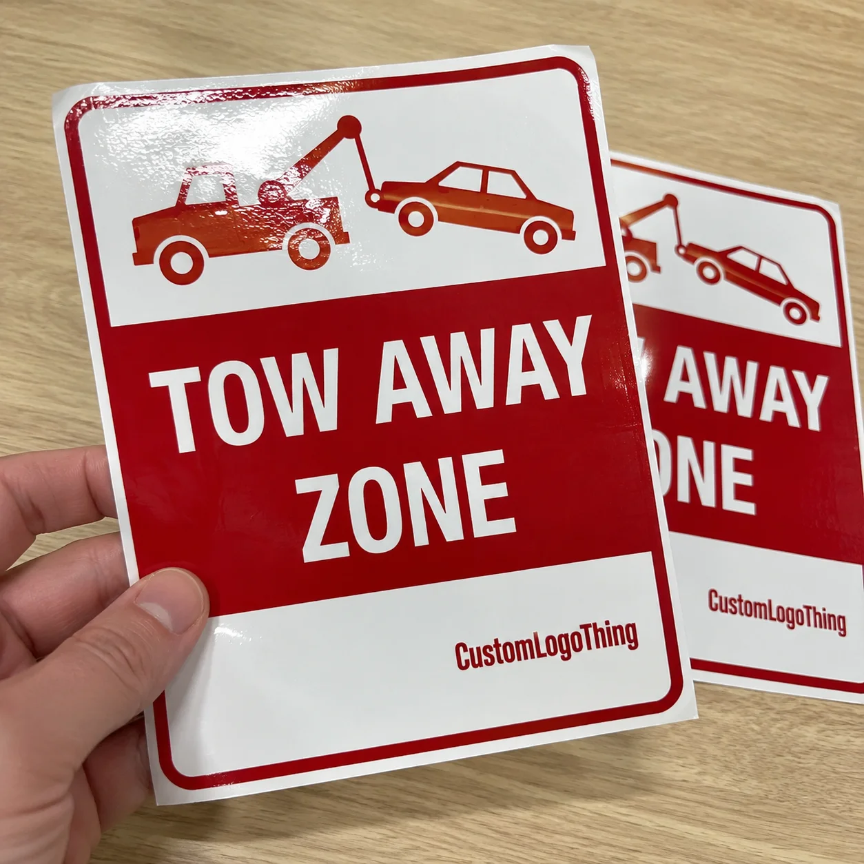Tow Away Zone Warning Stickers Custom Buying Guide