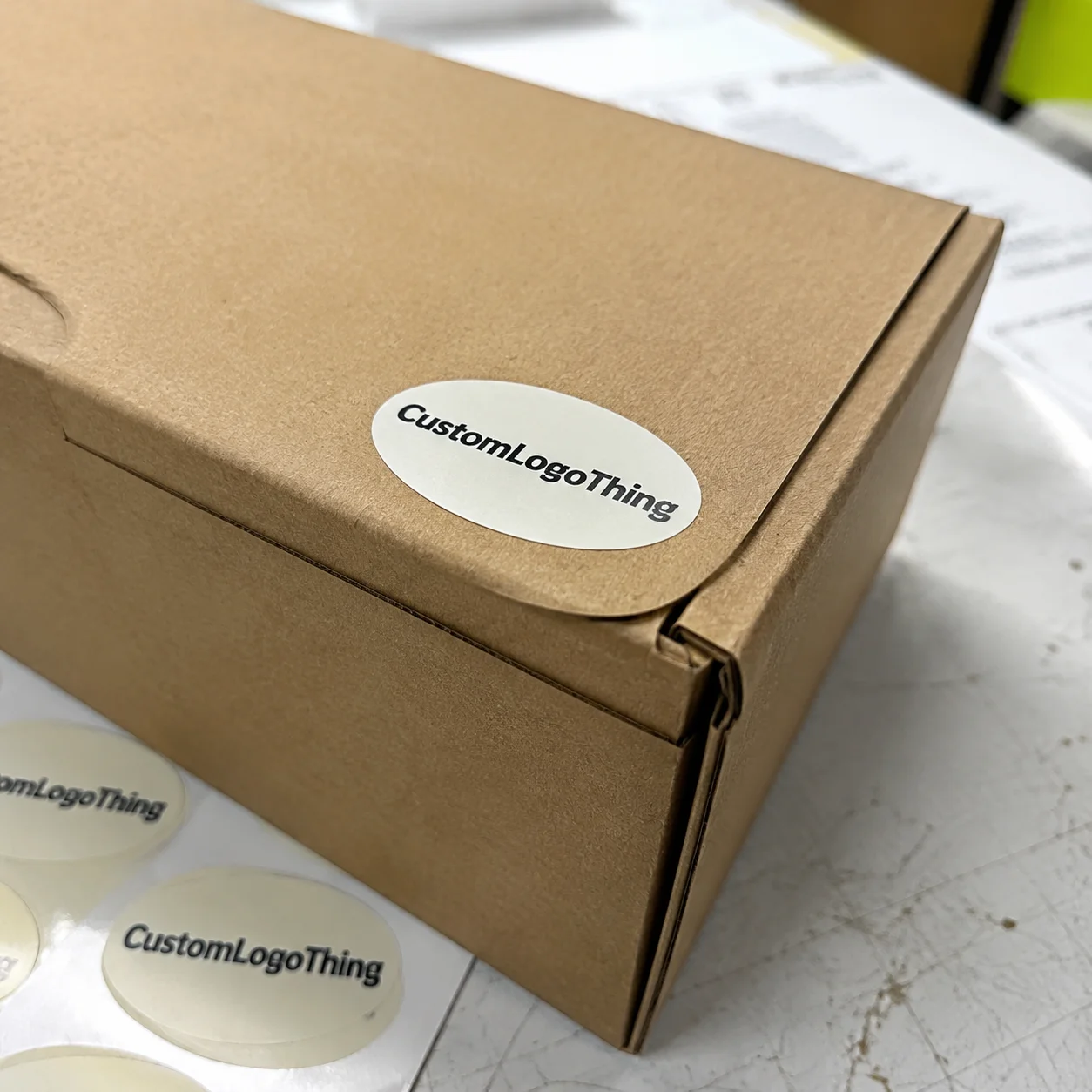 Order Oval Stickers Custom for Labels That Sell Fast