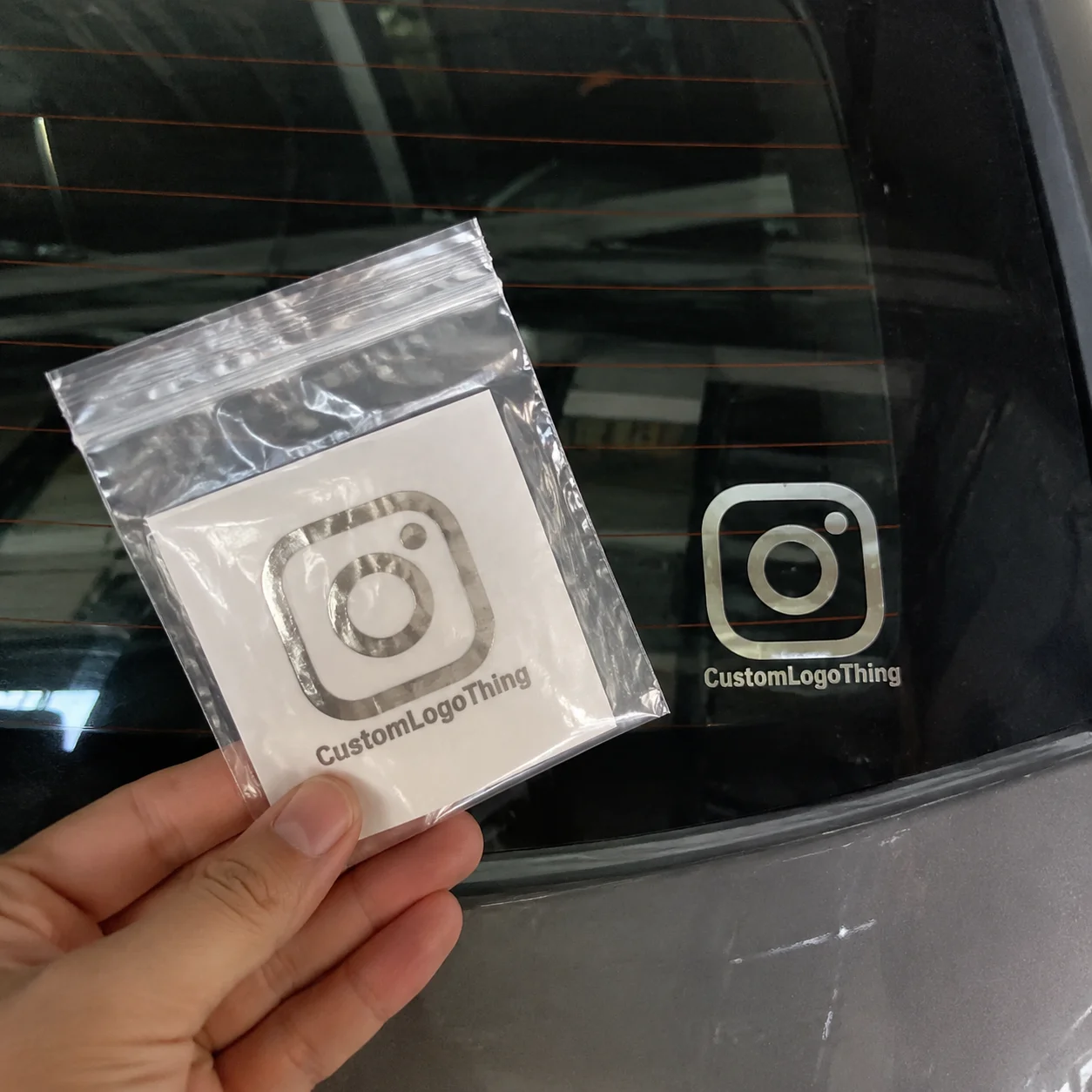 Order Custom Instagram Stickers for Car Windows Fast