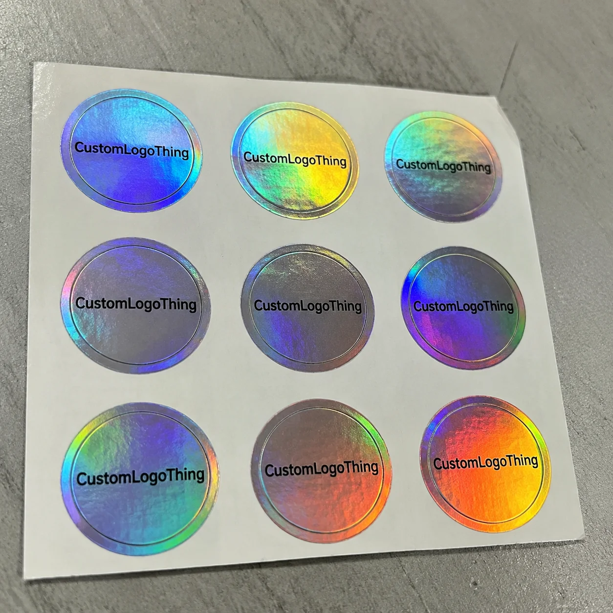 Order Hologram Stickers Custom Made for Your Brand