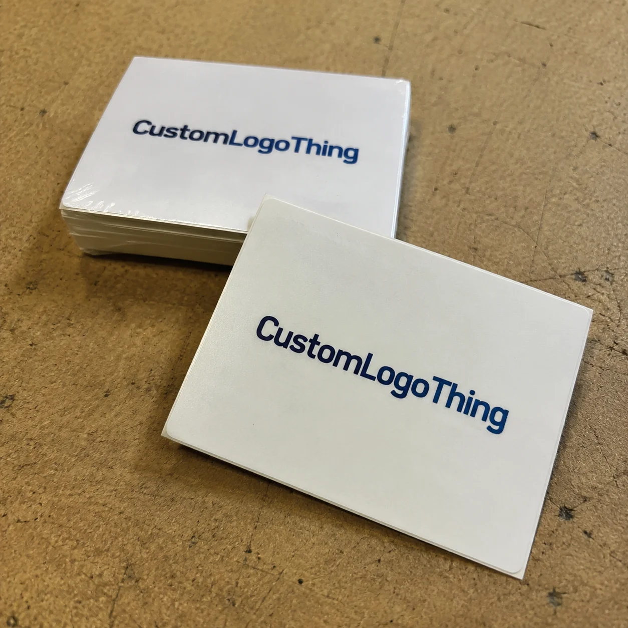 Custom Stickers Las Vegas Buyers Should Order With a Plan - CustomLogoThing packaging example