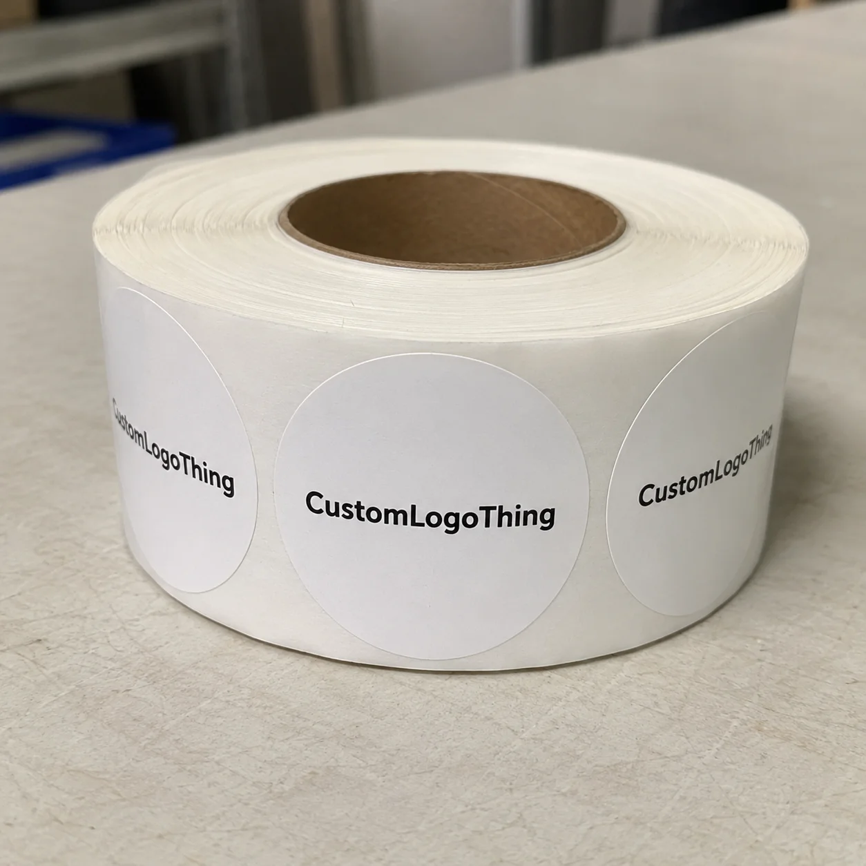 Stickers op rol custom bestellen zonder verspilling