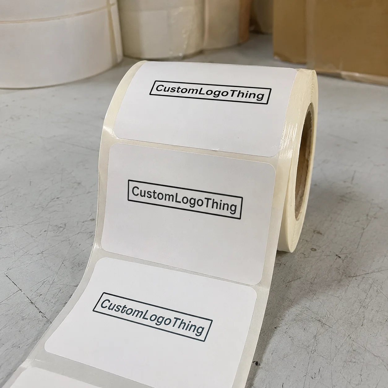 What Custom Printed Roll Stickers Are and Why Format Matters - CustomLogoThing packaging example