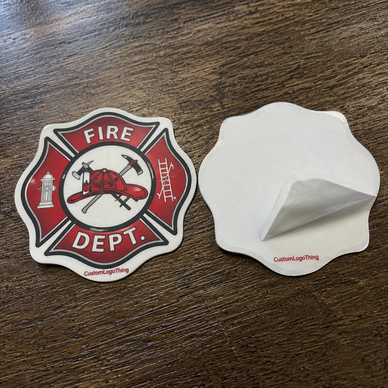 What Custom Fire Department Stickers Do for Crews and Communities - CustomLogoThing packaging example