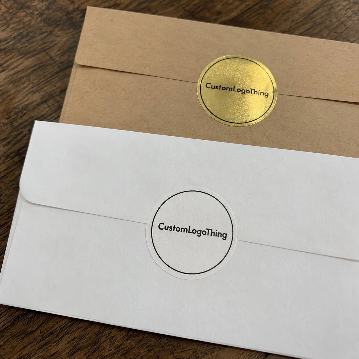 Custom Envelope Stickers: Order Better Mailer Seals