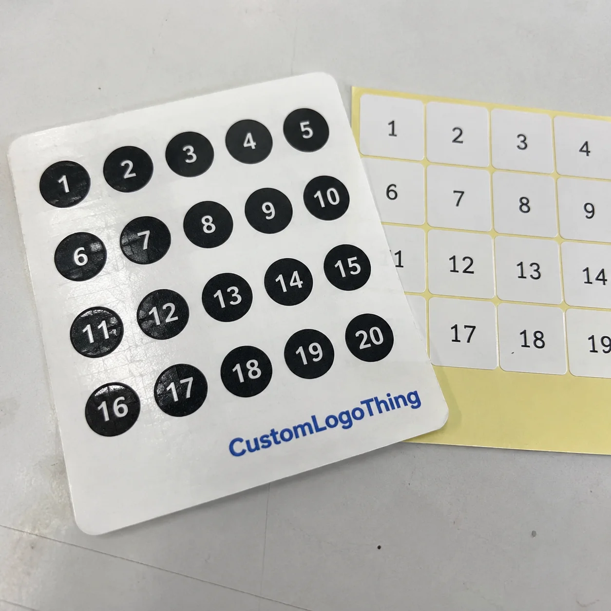 Order Custom Number Stickers for Smarter Item Tracking