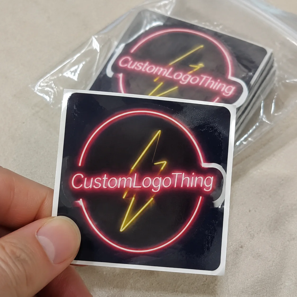 Order Custom Waterproof Stickers No Minimum Online