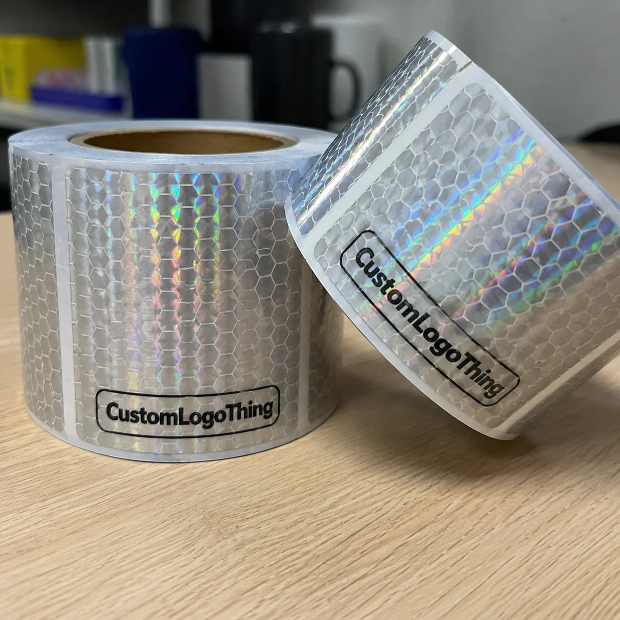 Order Custom Prismatic Stickers With Durable Shine