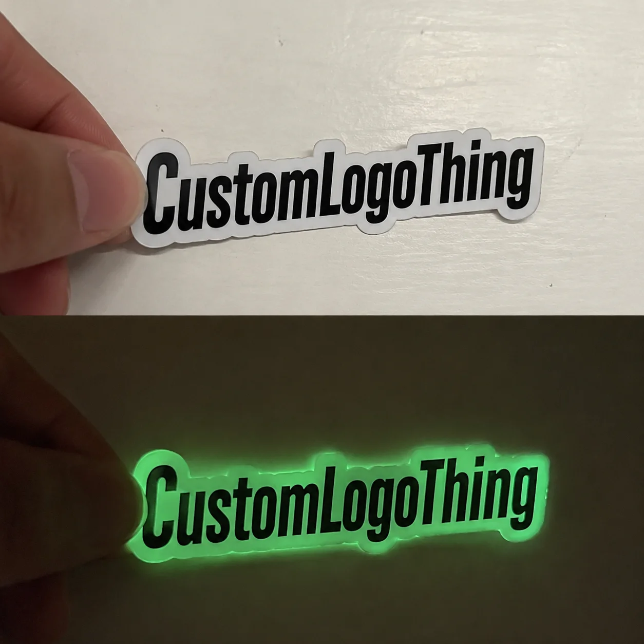 Order Glow in the Dark Custom Stickers That Last Longer