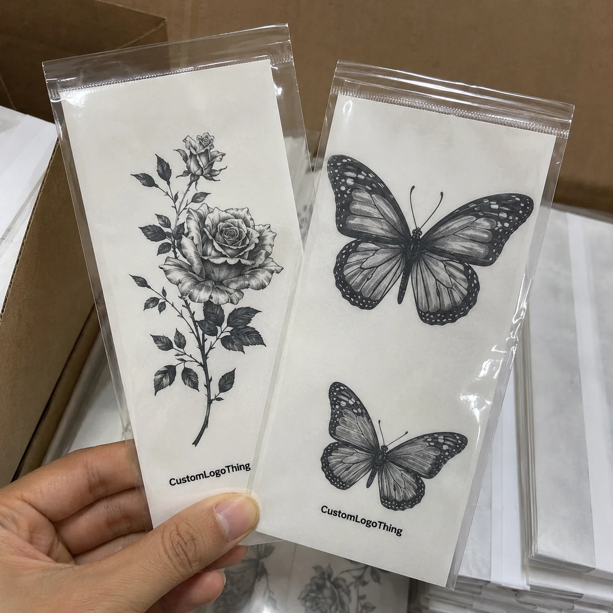 Order Custom Tattoo Stickers That Look Retail-Ready