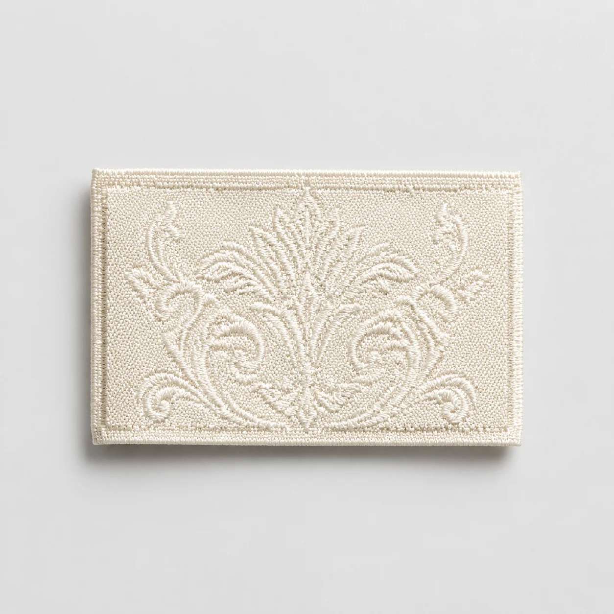 Custom Damask Woven Label