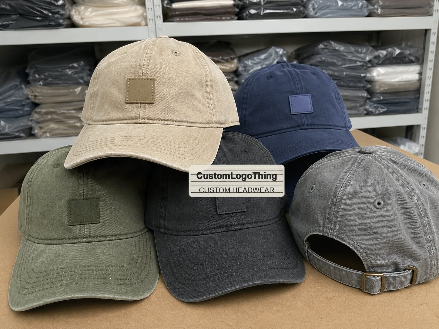 Custom Dad Hats with Logo Embroidery