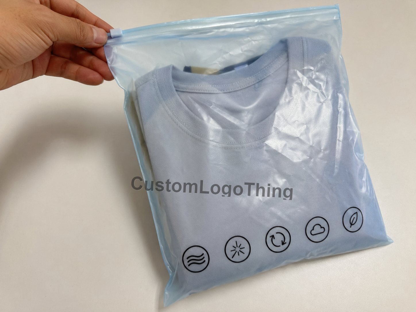 Waterproof Custom Printed Plastic Zip Bags