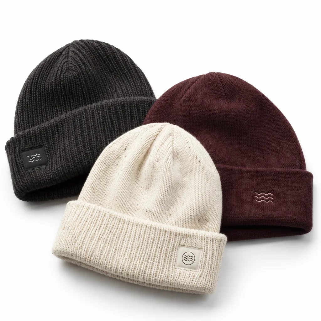 Custom Embroidered Knit Beanie Hats