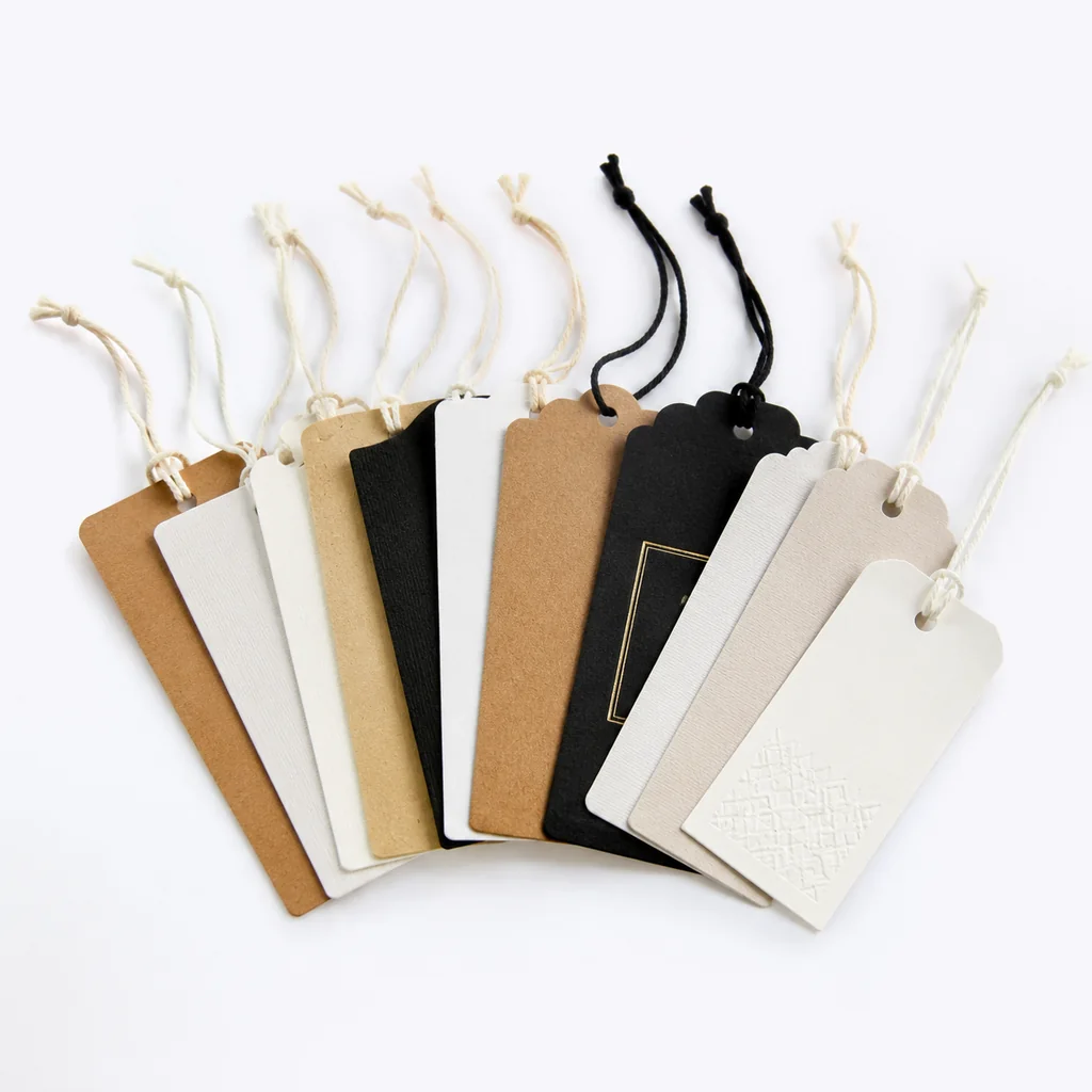 Custom apparel hang tags