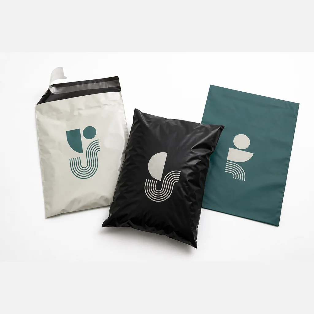 Custom printed poly mailers
