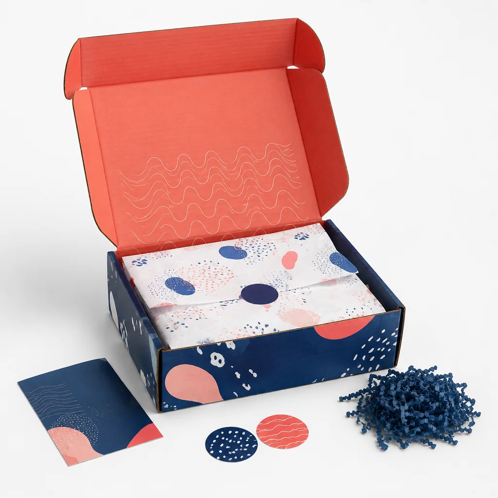Custom subscription mailer packaging kit