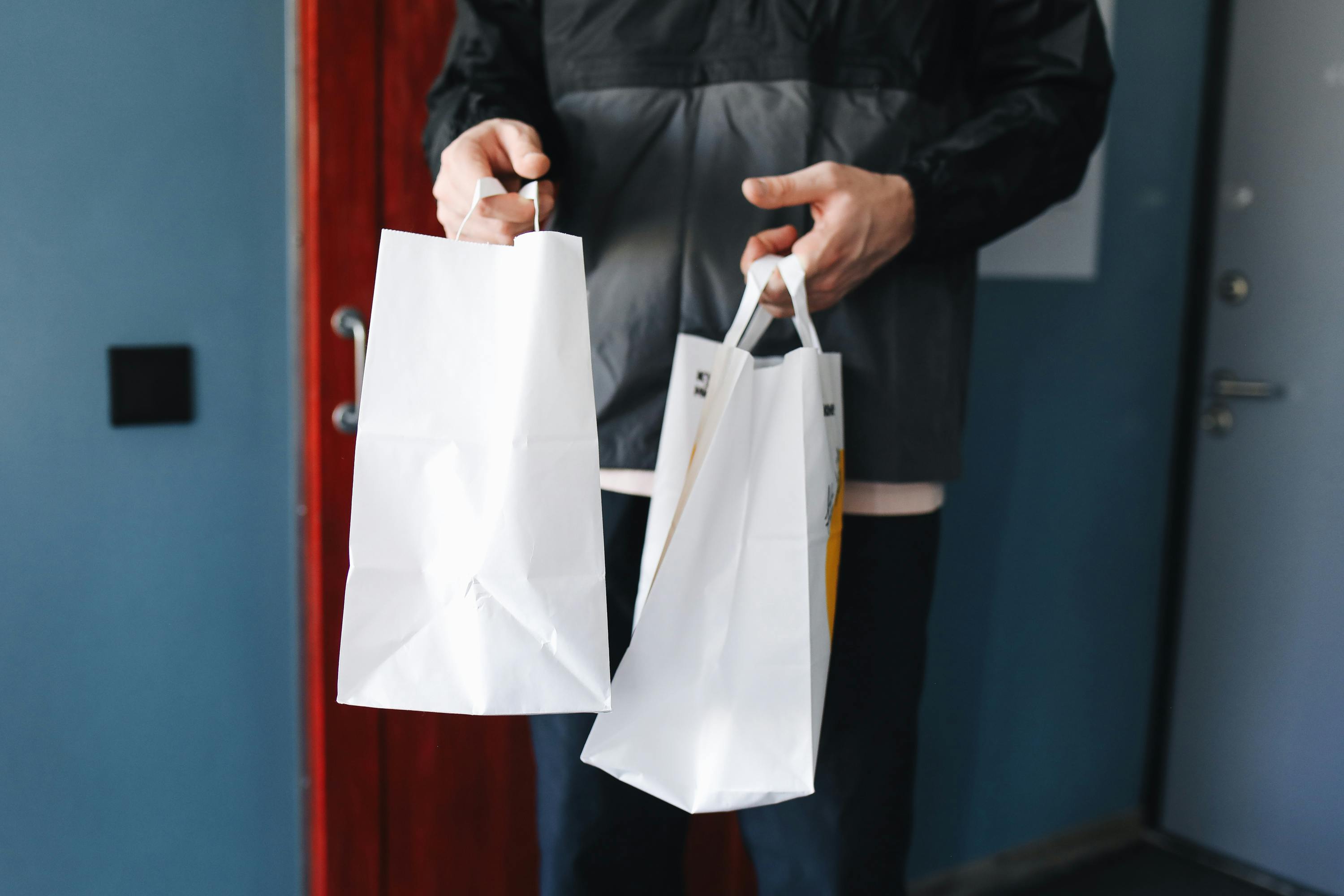 Kraft Paper Shopping Bag