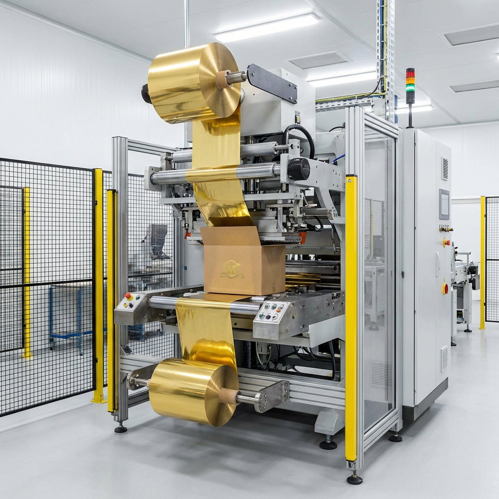 Foil stamping process