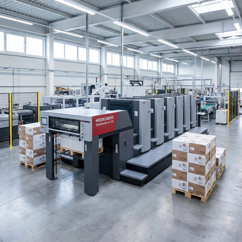 Heidelberg Press printing equipment