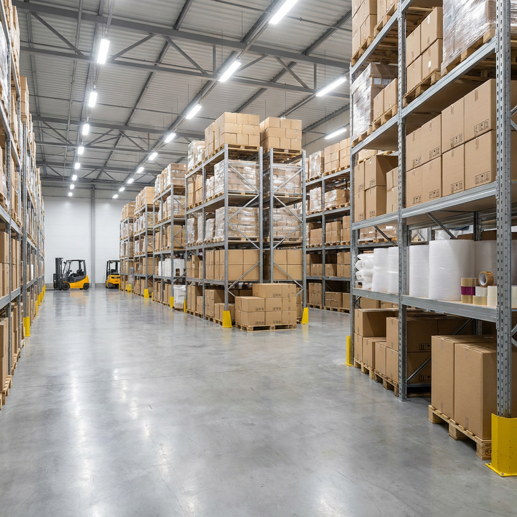 Warehouse storage facility